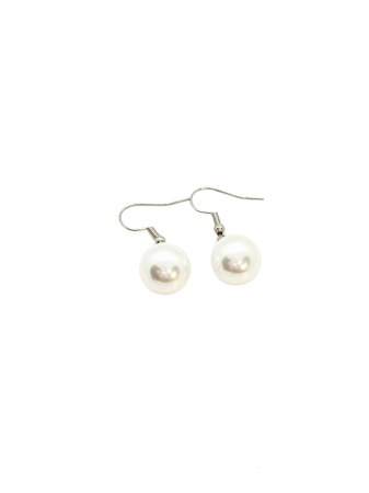 earrings steel silver with pearls2